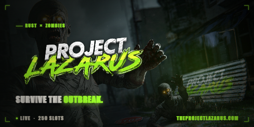 [EU] PROJECT LAZARUS: ORIGINAL 2X | RUST MEETS DAYZ | Battlepass, Schematics, Control Zones | WIPED 17/4 Server Image